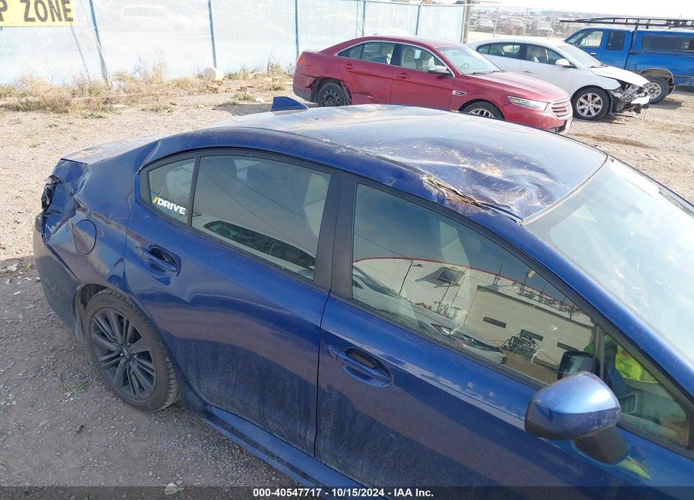 2015 SUBARU WRX VIN: JF1VA1A61F9827687