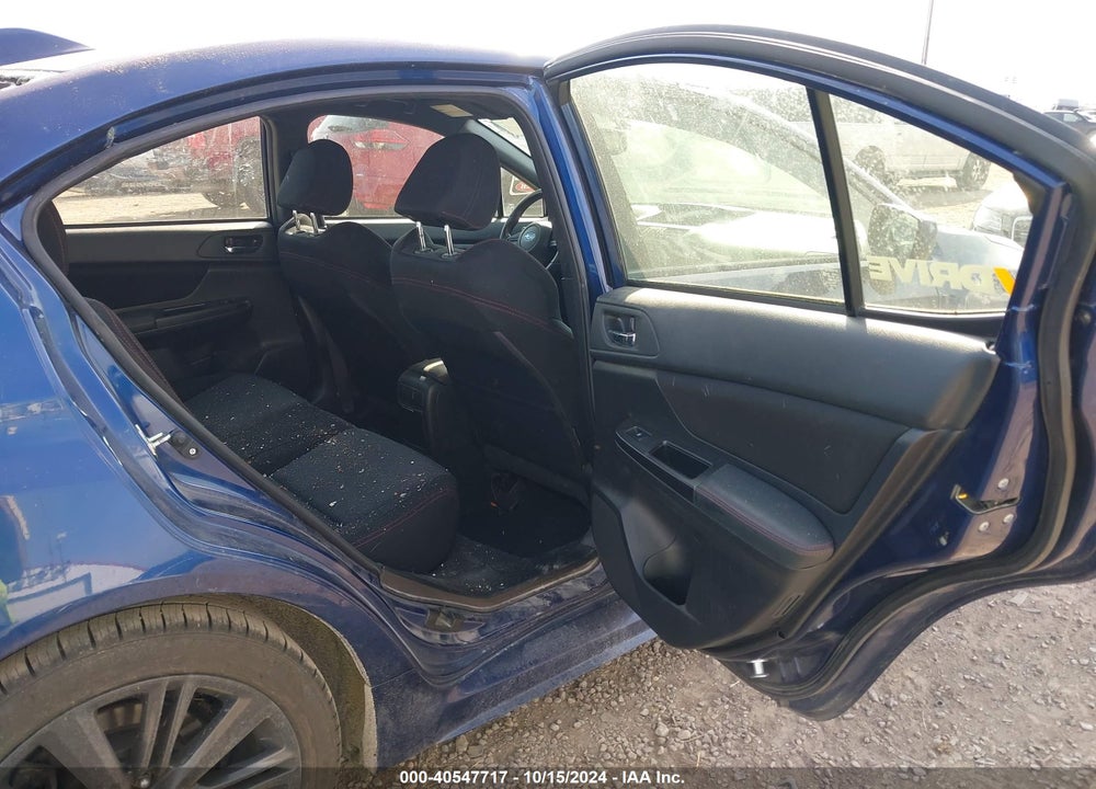 2015 SUBARU WRX VIN: JF1VA1A61F9827687