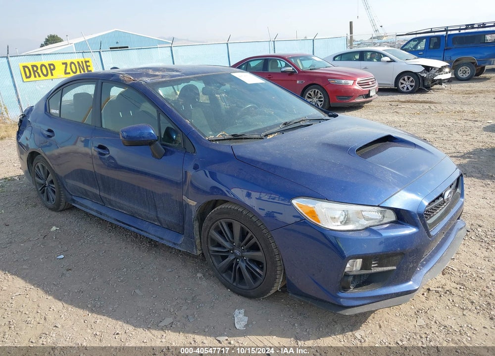 2015 SUBARU WRX VIN: JF1VA1A61F9827687