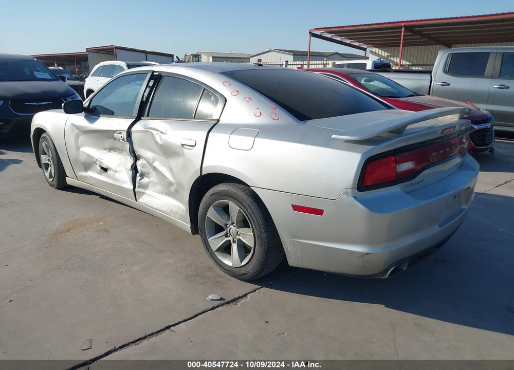 2012 DODGE CHARGER SE VIN: 2C3CDXBG5CH212238