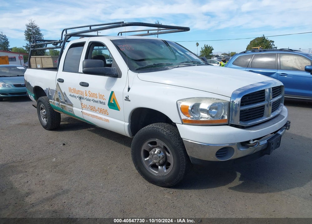 2006 DODGE RAM 2500 VIN: 1D7KS28C66J140656