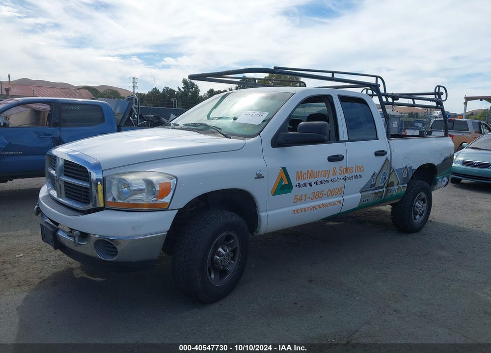 2006 DODGE RAM 2500 VIN: 1D7KS28C66J140656