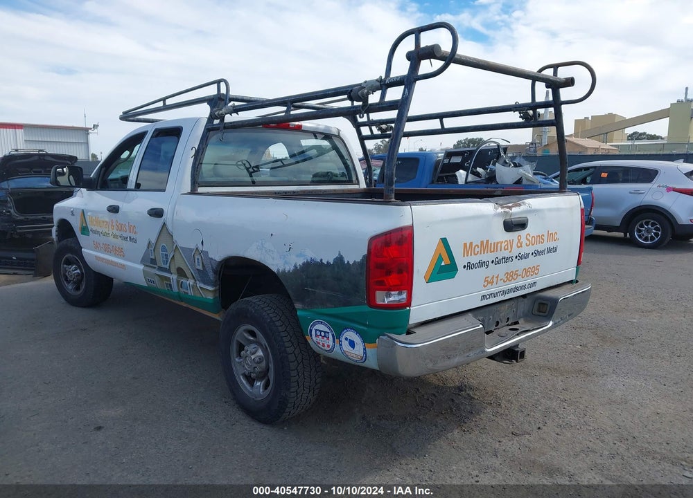 2006 DODGE RAM 2500 VIN: 1D7KS28C66J140656