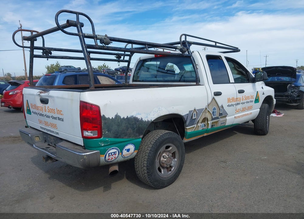2006 DODGE RAM 2500 VIN: 1D7KS28C66J140656