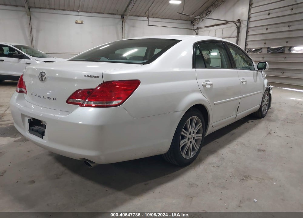 2007 TOYOTA AVALON LIMITED VIN: 4T1BK36B27U234698