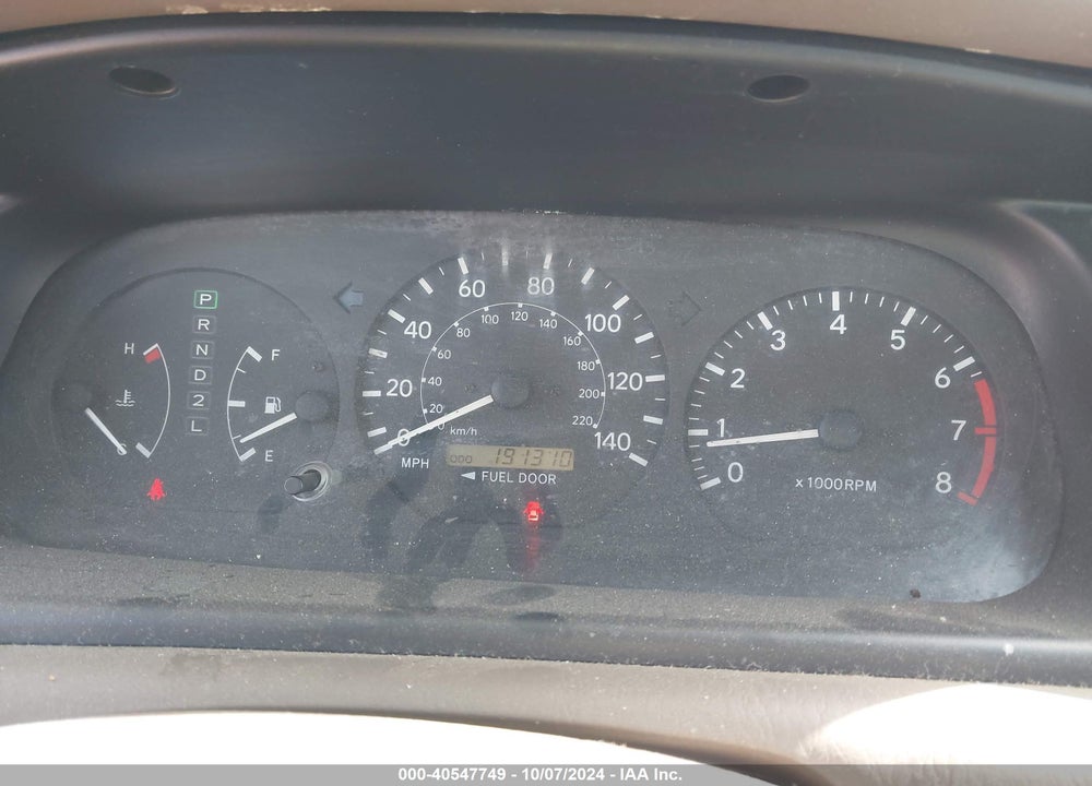 2000 TOYOTA CAMRY LE VIN: 4T1BG22K8YU617130