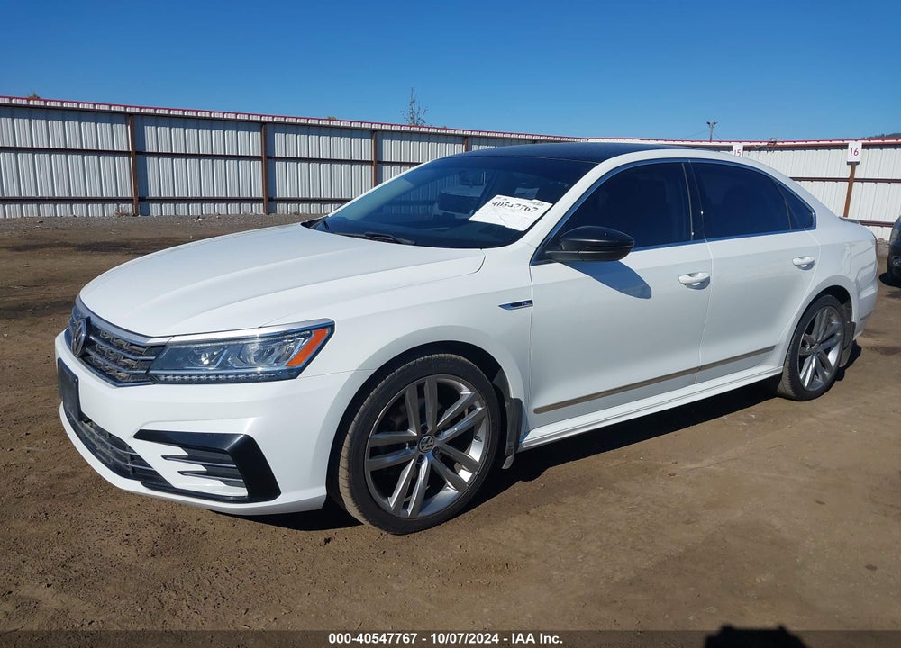 2017 VOLKSWAGEN PASSAT 1.8T R-LINE VIN: 1VWDT7A30HC084709