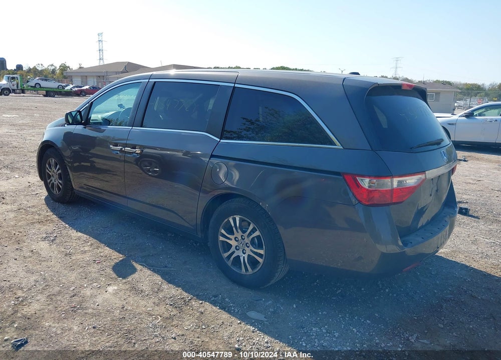2011 HONDA ODYSSEY EX-L VIN: 5FNRL5H65BB099049