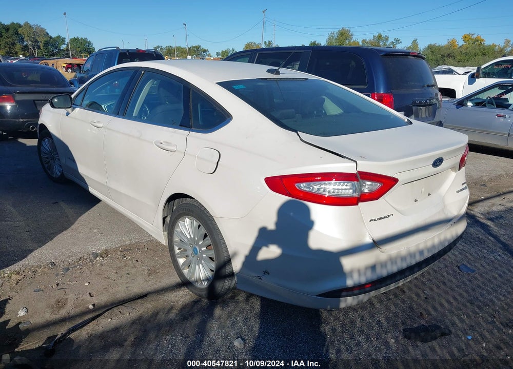 2013 FORD FUSION HYBRID SE VIN: 3FA6P0LU5DR162819
