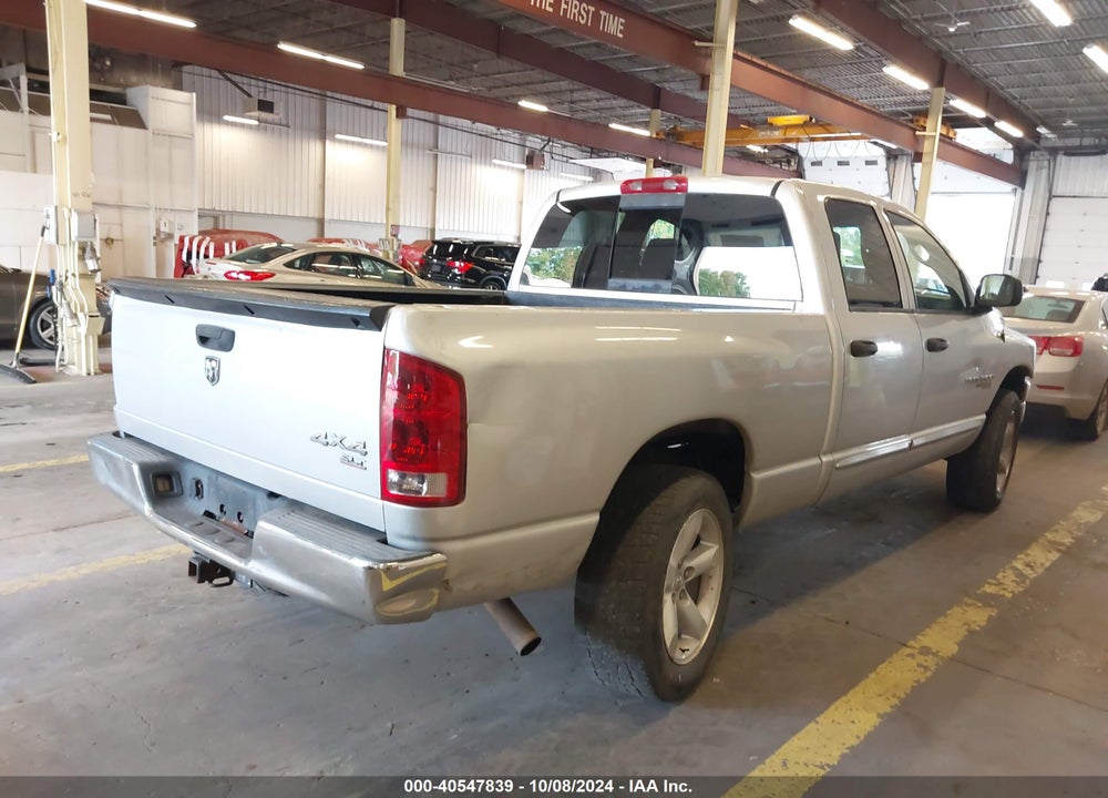 2006 DODGE RAM 1500 SLT/TRX4 OFF ROAD/SPORT VIN: 1D7HU18N96S618689