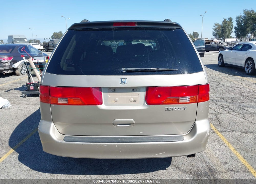 2001 HONDA ODYSSEY EX VIN: 2HKRL18681H500117