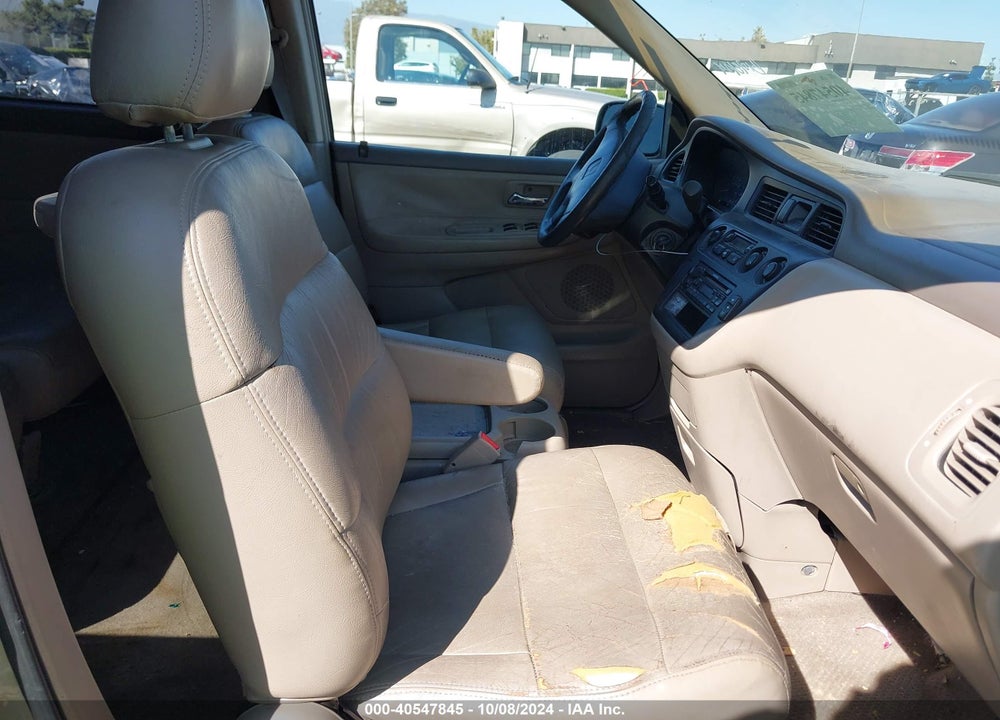 2001 HONDA ODYSSEY EX VIN: 2HKRL18681H500117