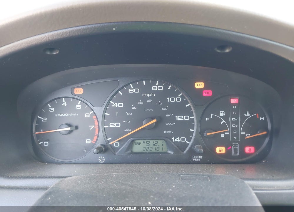 2001 HONDA ODYSSEY EX VIN: 2HKRL18681H500117