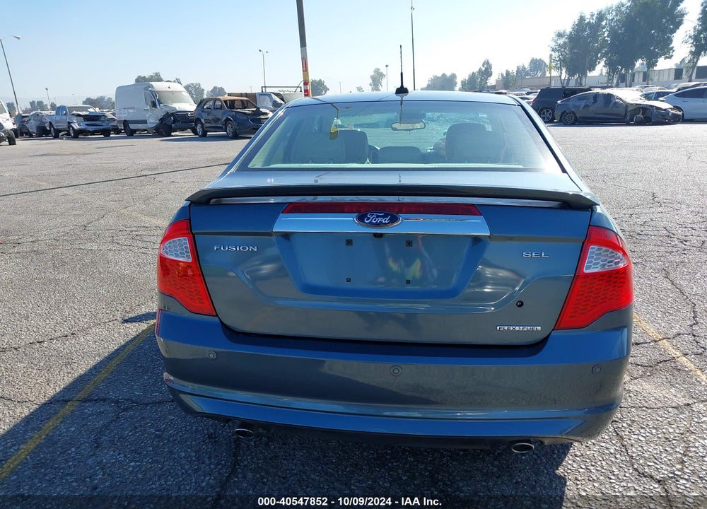 2012 FORD FUSION SEL VIN: 3FAHP0JG6CR416655