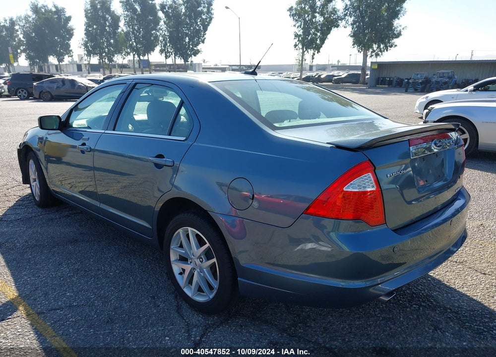 2012 FORD FUSION SEL VIN: 3FAHP0JG6CR416655