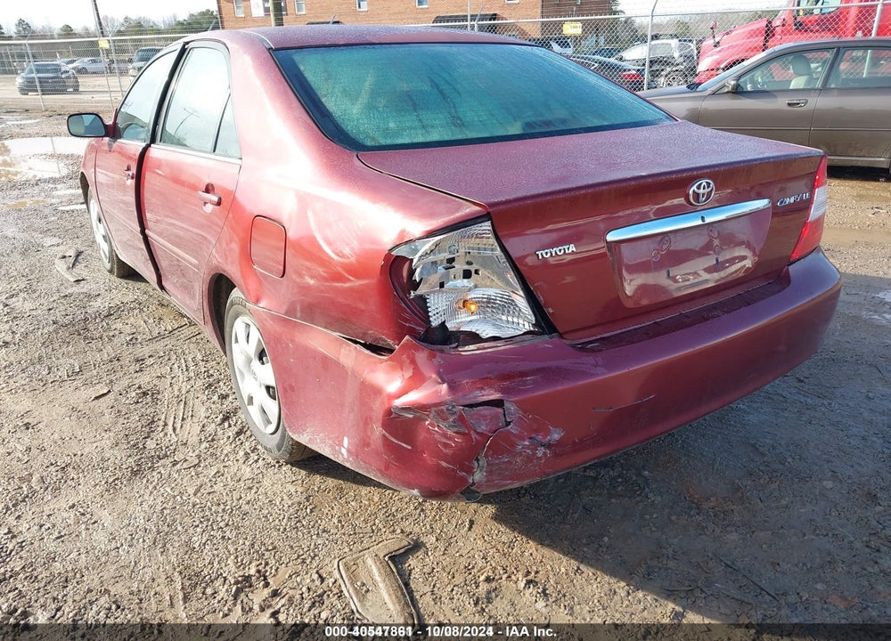 2003 TOYOTA CAMRY LE VIN: 4T1BE32K13U222498