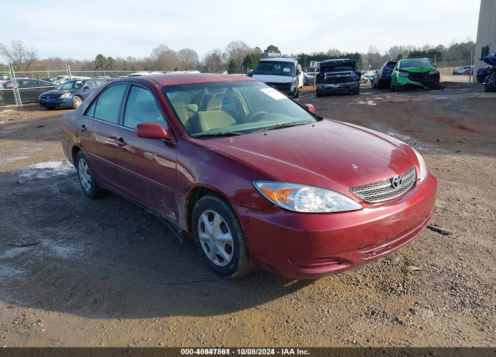 2003 TOYOTA CAMRY LE VIN: 4T1BE32K13U222498