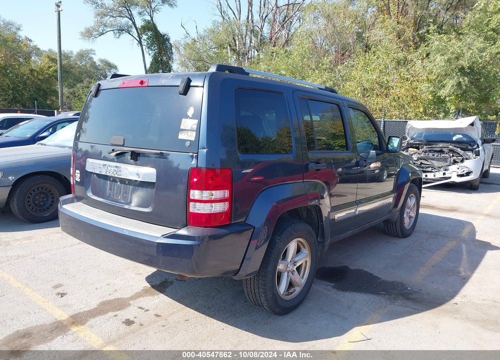 2008 JEEP LIBERTY LIMITED EDITION VIN: 1J8GN58KX8W246591
