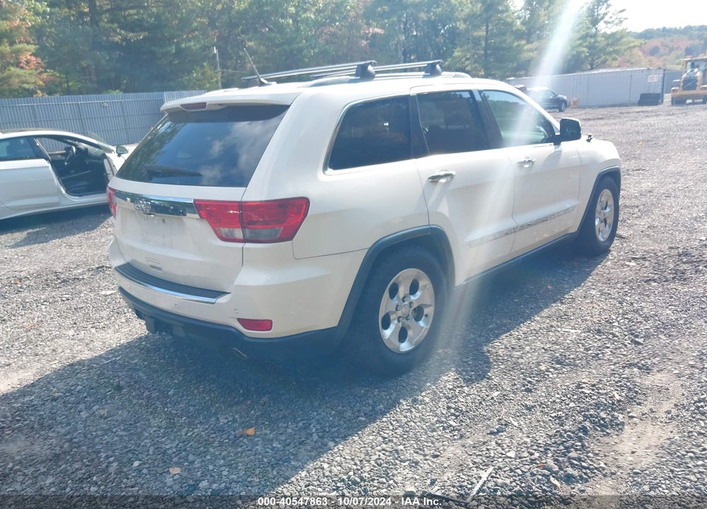 2011 JEEP GRAND CHEROKEE OVERLAND VIN: 1J4RR6GT9BC560126