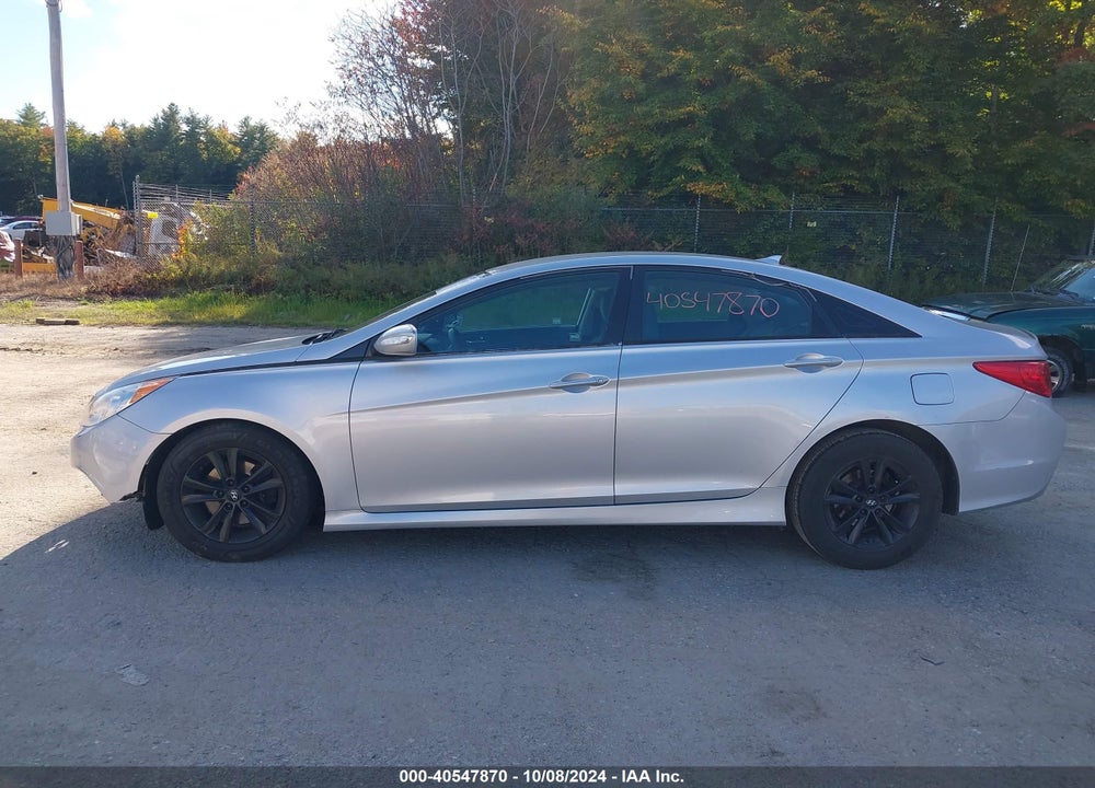 2014 HYUNDAI SONATA GLS VIN: 5NPEB4AC6EH819976