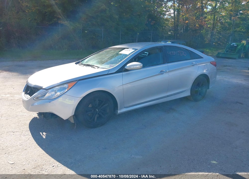 2014 HYUNDAI SONATA GLS VIN: 5NPEB4AC6EH819976