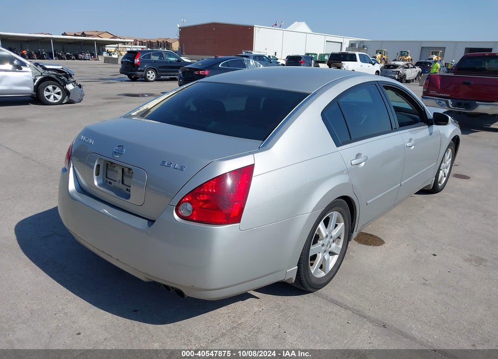 2006 NISSAN MAXIMA 3.5 SL VIN: 1N4BA41E46C818013