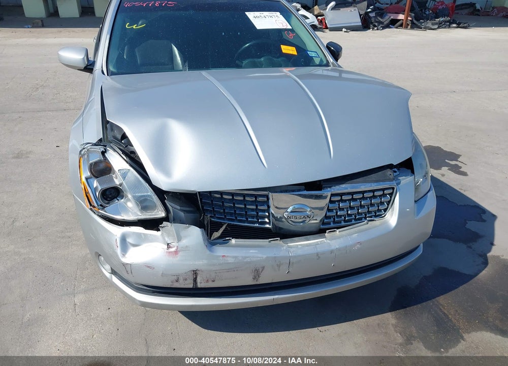 2006 NISSAN MAXIMA 3.5 SL VIN: 1N4BA41E46C818013
