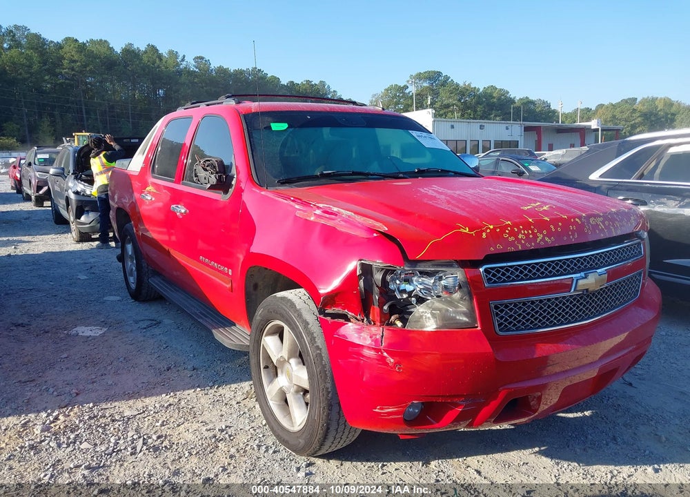 2007 CHEVROLET AVALANCHE 1500 LTZ VIN: 3GNEC12047G296699