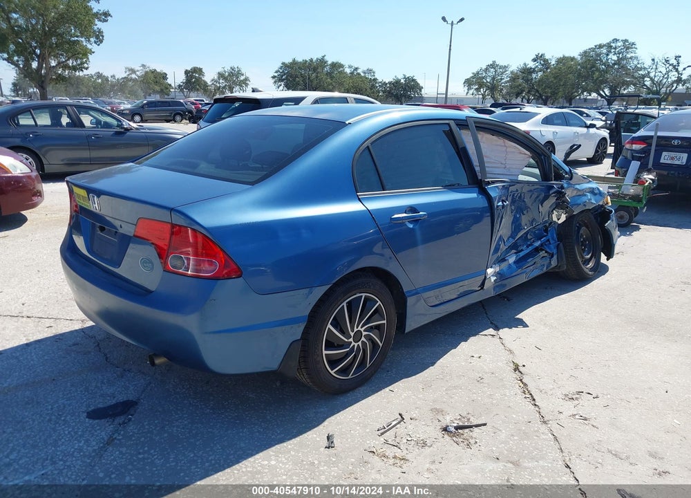 2008 HONDA CIVIC LX VIN: 1HGFA16568L077354