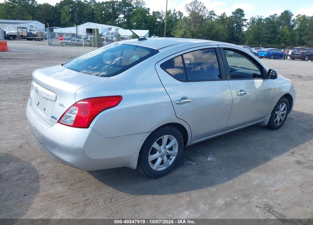 2012 NISSAN VERSA 1.6 SL VIN: 3N1CN7AP5CL859260