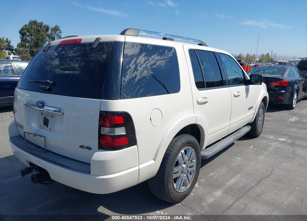 2008 FORD EXPLORER LIMITED VIN: 1FMEU75E58UB03549