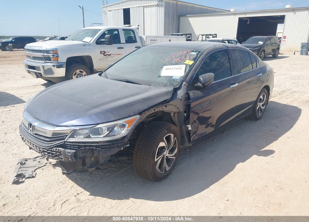 2016 HONDA ACCORD LX VIN: 1HGCR2F37GA089121