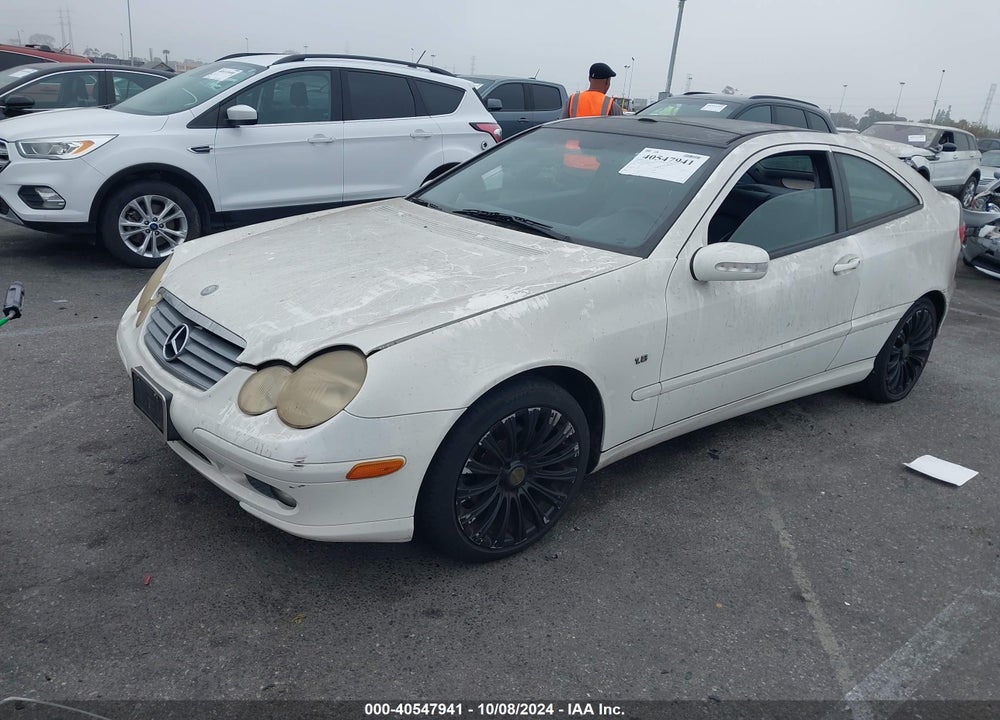 2003 MERCEDES-BENZ C 230 KOMPRESSOR SPORT VIN: WDBRN40J93A450784
