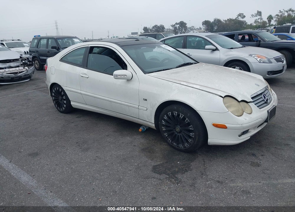 2003 MERCEDES-BENZ C 230 KOMPRESSOR SPORT VIN: WDBRN40J93A450784