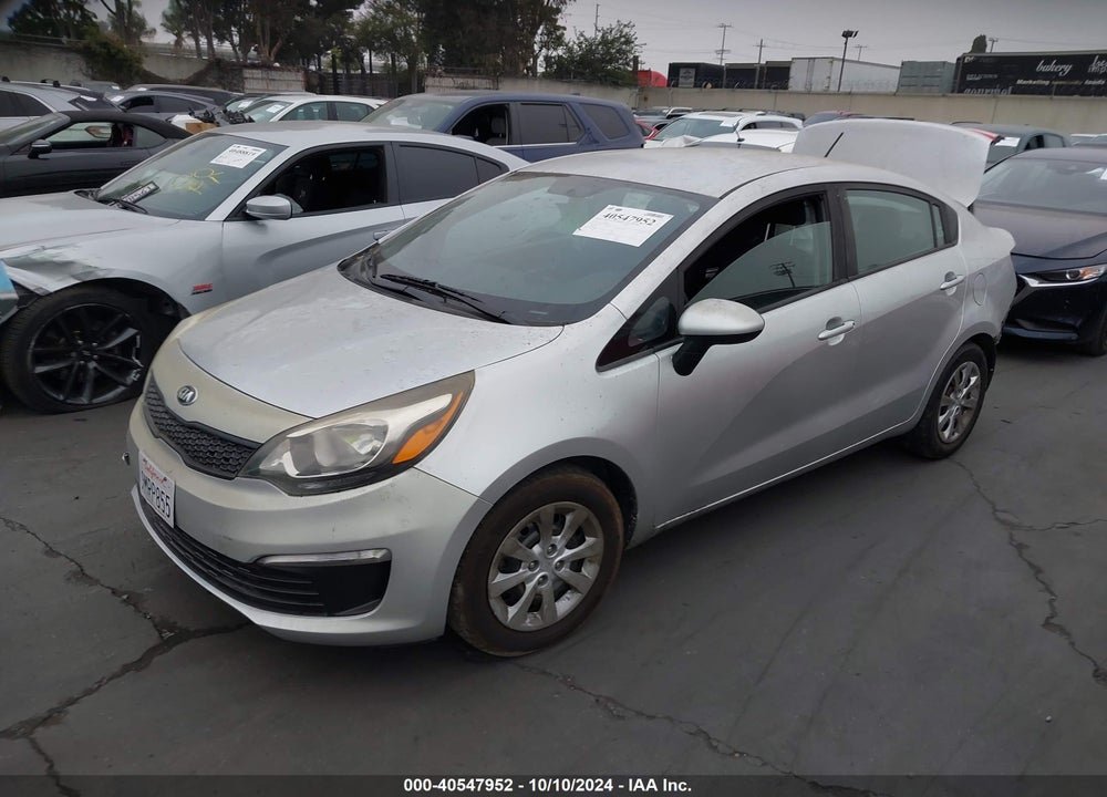 2016 KIA RIO LX VIN: KNADM4A36G6696485