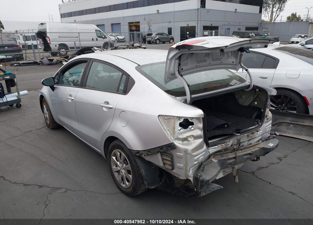 2016 KIA RIO LX VIN: KNADM4A36G6696485