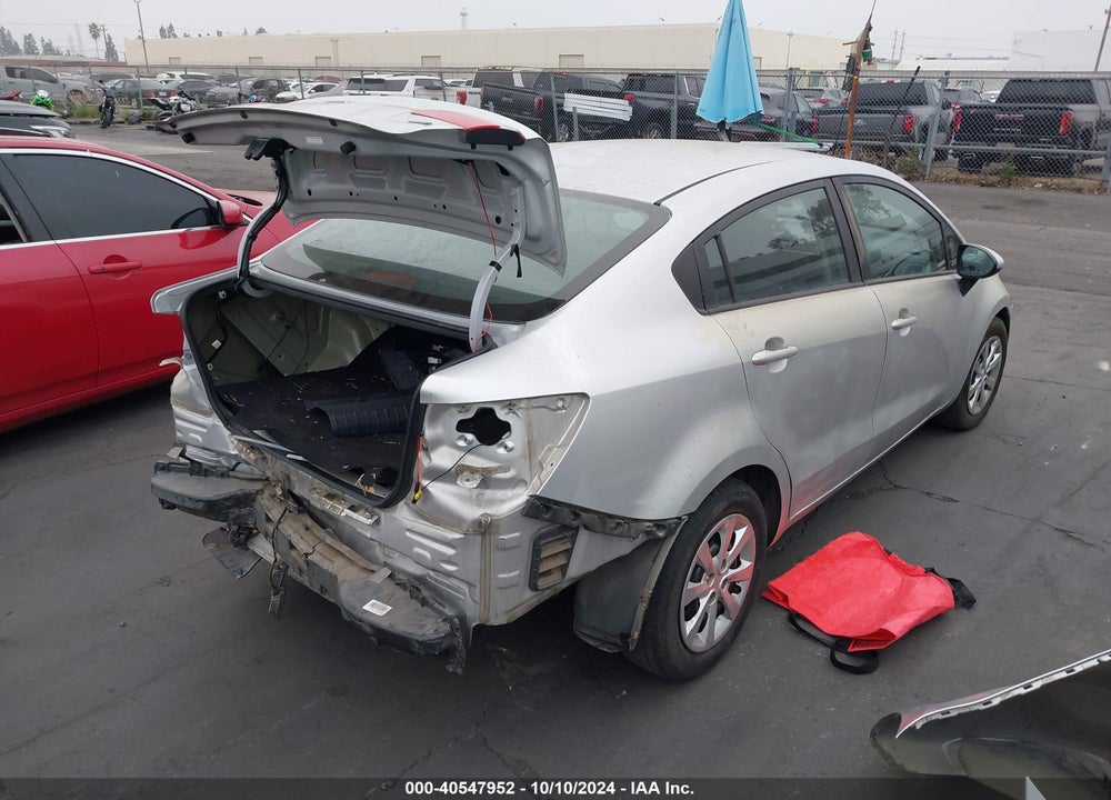 2016 KIA RIO LX VIN: KNADM4A36G6696485