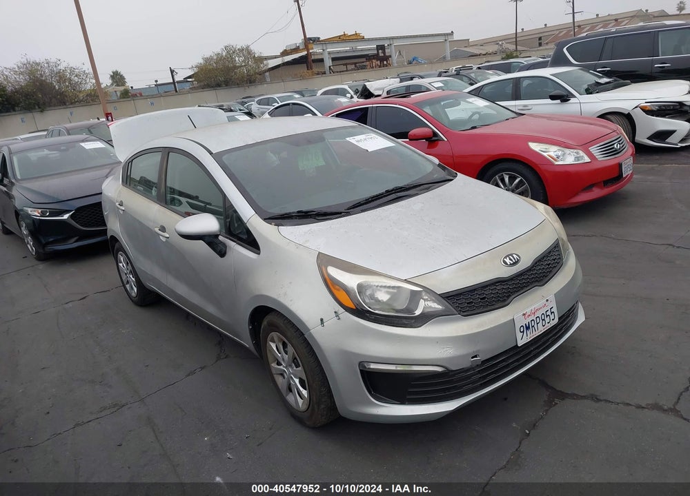 2016 KIA RIO LX VIN: KNADM4A36G6696485