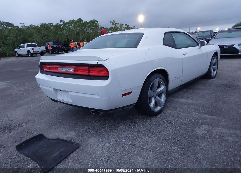 2011 DODGE CHALLENGER R/T VIN: 2B3CJ5DT0BH539181