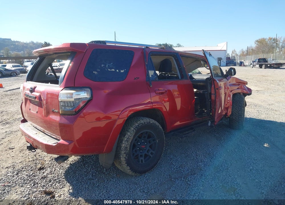2021 TOYOTA 4RUNNER SR5 VIN: JTEMU5JRXM5847788