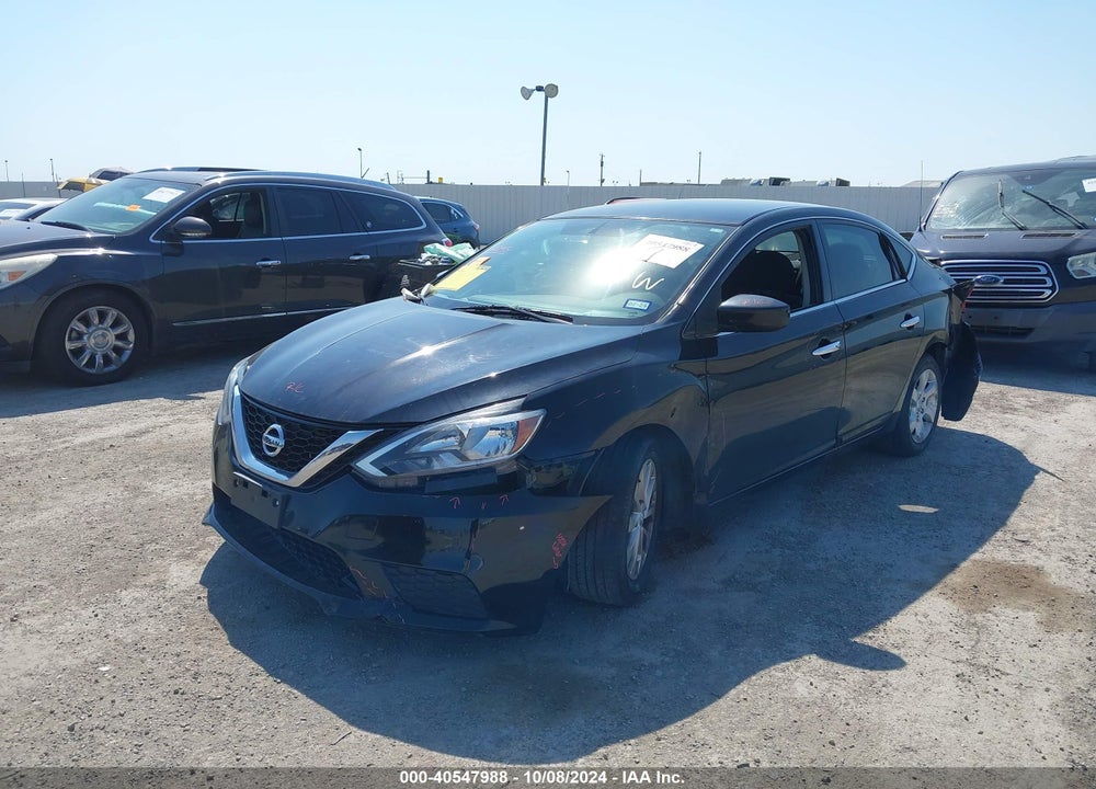 2019 NISSAN SENTRA SV VIN: 3N1AB7AP4KY247164