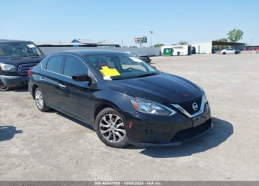 2019 NISSAN SENTRA SV VIN: 3N1AB7AP4KY247164
