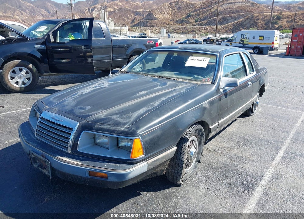 1985 FORD THUNDERBIRD VIN: 1FABP4639FH214756