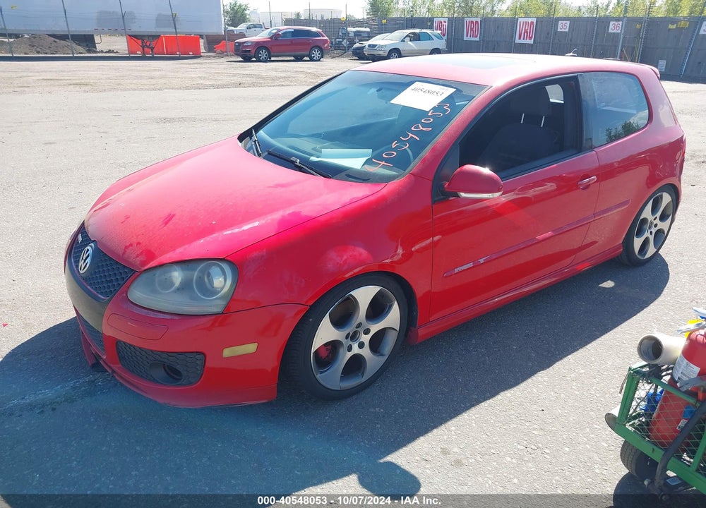 2009 VOLKSWAGEN GTI 2-DOOR VIN: WVWFV71K39W104349