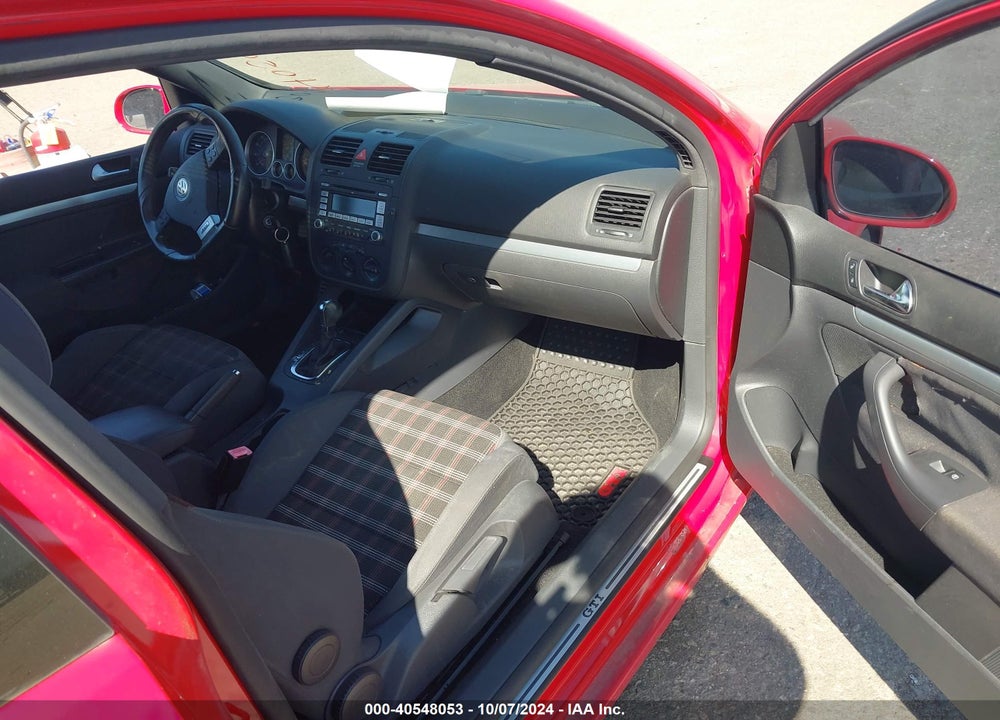 2009 VOLKSWAGEN GTI 2-DOOR VIN: WVWFV71K39W104349