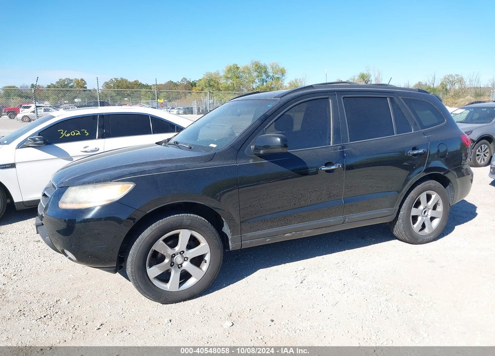 2009 HYUNDAI SANTA FE LIMITED VIN: 5NMSH13E19H284153