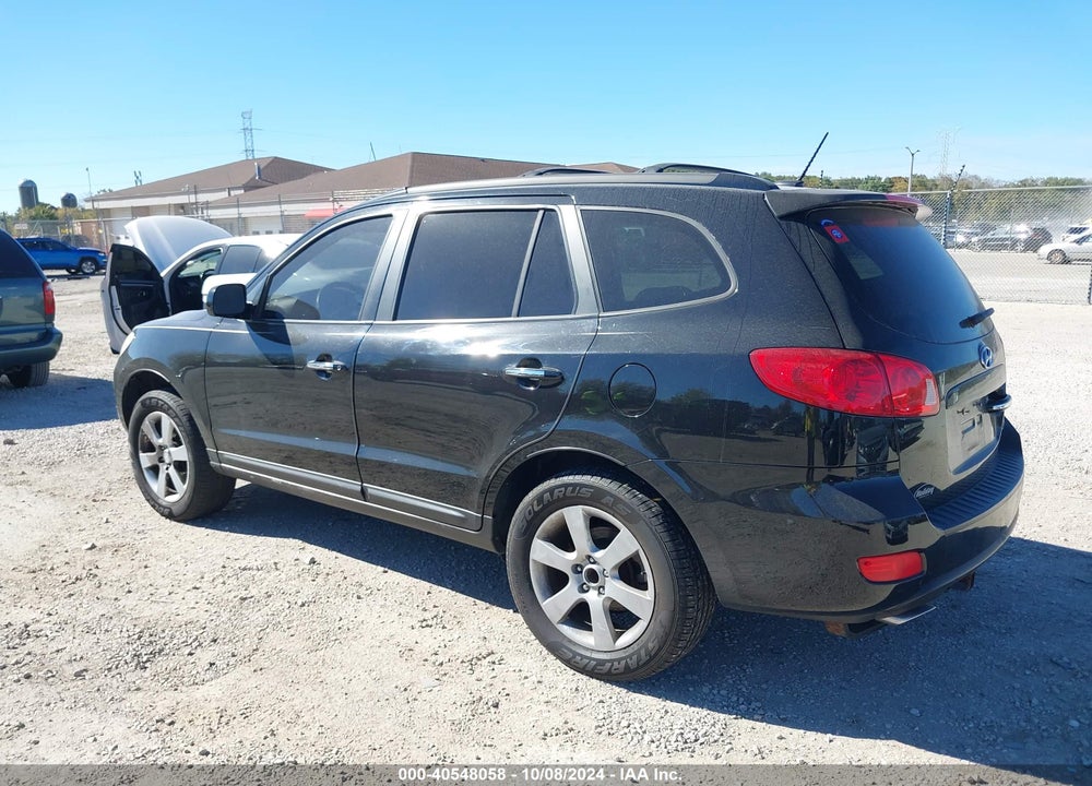 2009 HYUNDAI SANTA FE LIMITED VIN: 5NMSH13E19H284153