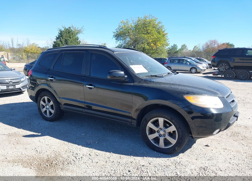 2009 HYUNDAI SANTA FE LIMITED VIN: 5NMSH13E19H284153