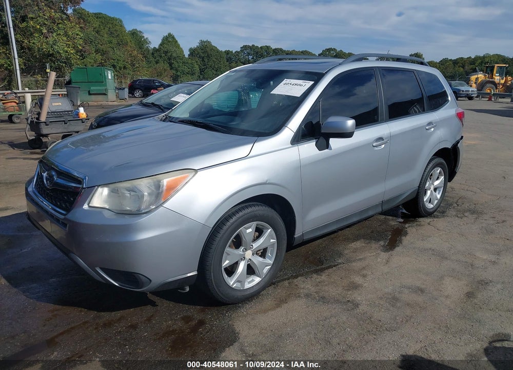 2015 SUBARU FORESTER 2.5I PREMIUM VIN: JF2SJADC9FH474539