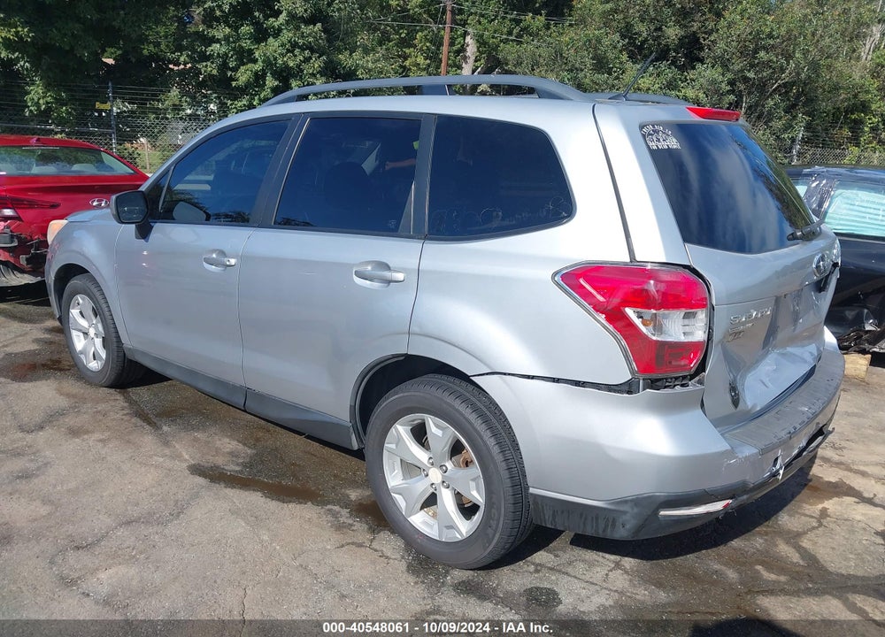 2015 SUBARU FORESTER 2.5I PREMIUM VIN: JF2SJADC9FH474539